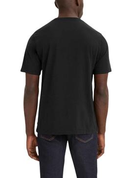 T-Shirt Levis Strauß Schwarz für Herren