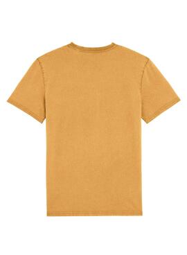 T-Shirt Klout Basic Dyed Mostaza