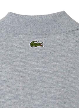 Polo Lacoste Loose Grau für Herren und Damen