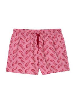 Badehose  Lacoste Vintage Rosa für Herren
