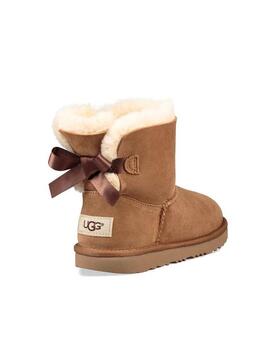 Bootss Ugg Mini Bailey Bow II Kids Chestnut