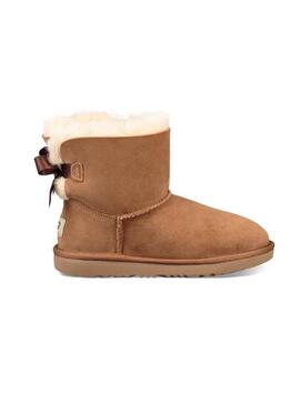 Bootss Ugg Mini Bailey Bow II Kids Chestnut