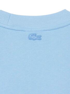 Sweatshirt Lacoste Netflix Bridgerton Blau Claro