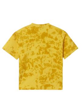 T-Shirt Mayoral Tie Dye Gelb für Junge