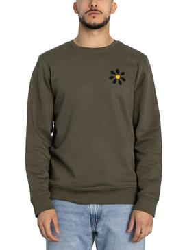 Sweatshirt Klout Rudbeckia Grün Umweltfreundlich