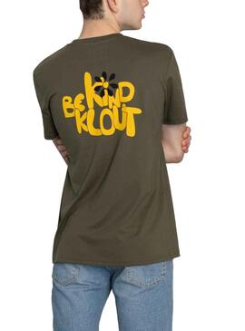 T-Shirt Klout Rudbeckia Khaki für Damen und Herren