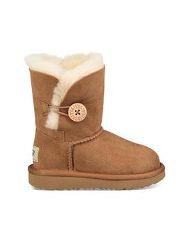 Bootss Ugg Bailey Button II Kids Chestnut