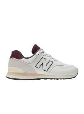 Sneakers New Balance U574 Bordeaux für Herren