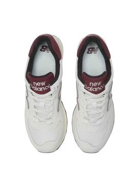 Sneakers New Balance U574 Bordeaux für Herren