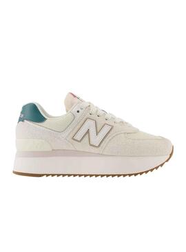 Sneakers New Balance WL574 Beige für Damen