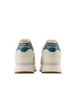 Sneakers New Balance WL574 Beige für Damen