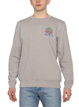 Sweatshirt Klout Aesthetic Grau für Herren und Damen