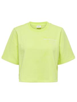 T-Shirt Only Sasja Gelb für Damen