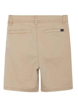 Bermuda Name It Silas Slim Long Beige für Junge