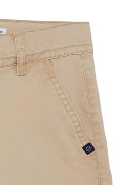 Bermuda Name It Silas Slim Long Beige für Junge