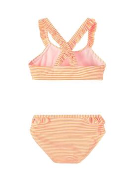 Bikini Name It Ziline Orange für Mädchen