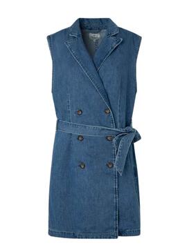 Kleid Pepe Jeans Carmen Blau für Damen