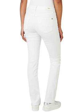 Hose Jeans Pepe Jeans Gnade Weiss Damen