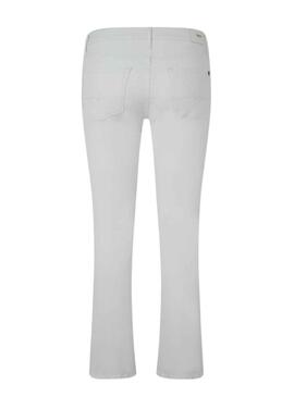 Hose Jeans Pepe Jeans Gnade Weiss Damen