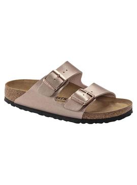 Sandalen Birkenstock Arizona BF Kupfer für Damen