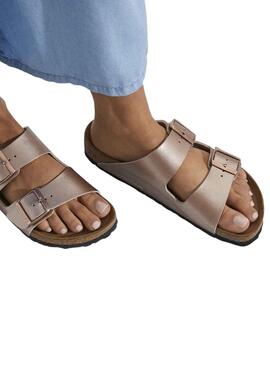 Sandalen Birkenstock Arizona BF Kupfer für Damen