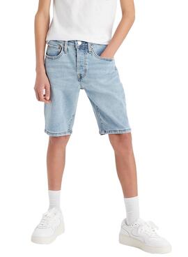 Bermudas Levis 501 Luxor Blau für Junge