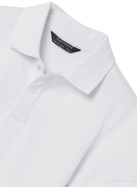 Polo Mayoral Granito Basic Weiss für Junge