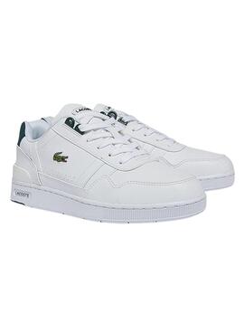 Turnschuhe Lacoste T-Clip SUJ Weiß für Kinder.