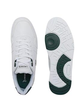 Turnschuhe Lacoste T-Clip SUJ Weiß für Kinder.