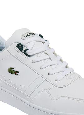 Turnschuhe Lacoste T-Clip SUJ Weiß für Kinder.