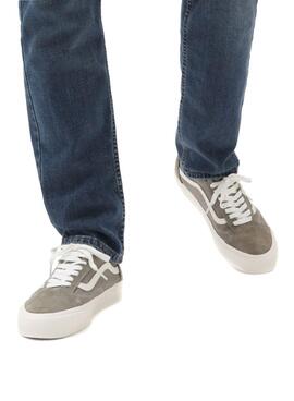 Sneakers Vans Old Skool Taperot Grau für Herren