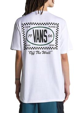 T-Shirt Vans Team Player Weiss Damen und Herren