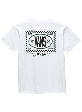 T-Shirt Vans Team Player Weiss Damen und Herren
