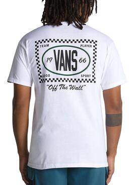 T-Shirt Vans Team Player Weiss Damen und Herren
