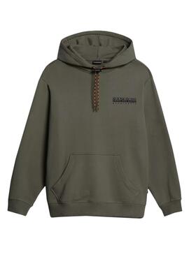 Sweatshirt Napapijri Mataje Grün Damen und Herren