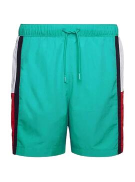 Badehose Tommy Hilfiger Draw Türkis für Herren