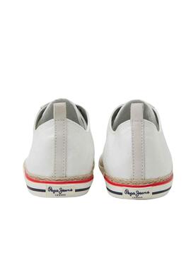 Sneakers Pepe Jeans Maoui Surf Weiss Herren