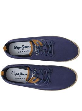 Sneakers Pepe Jeans Maoui Surf Marineblau Herren