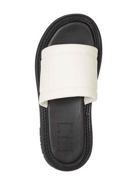 Tommy Jeans Volume Beige Sandalen für Damen.