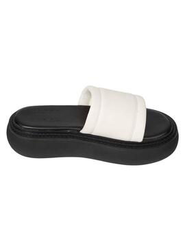 Tommy Jeans Volume Beige Sandalen für Damen.