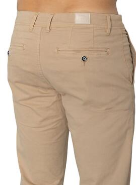 Hose Klout Chino Beige für Herren