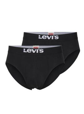 Unterhose Levis Solid Schwarz für Herren