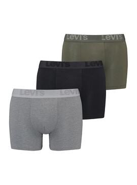 Pack von 3 Boxers Levis Premium für Herren