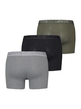 Pack von 3 Boxers Levis Premium für Herren