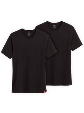 T-Shirts Levis Pack 2 Schwarz für Herren