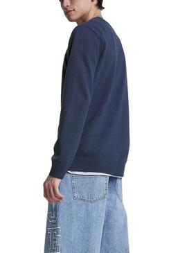 Pullover Tommy Jeans Wesentlich Light Marineblau Herren