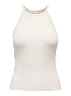 Top Only Gemma Halter Beige für Damen