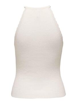 Top Only Gemma Halter Beige für Damen