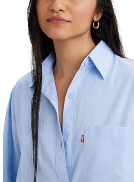 Hemd Levis Nola Blau für Damen