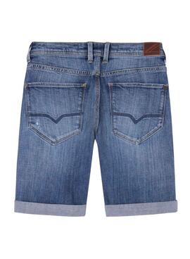 Bermuda Pepe Jeans Cashed Repair Blau Junge